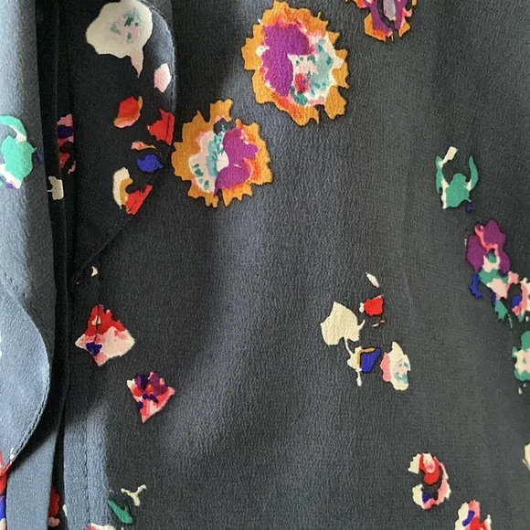 Rebecca Tylor Flower Print Shirt Dress - Picture 8 of 8